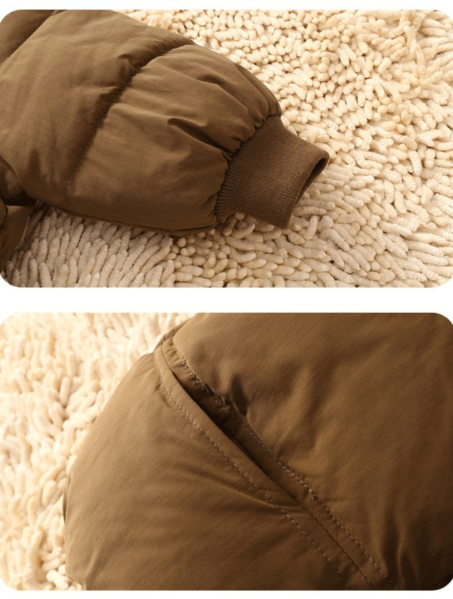 Abrigo Acolchado Infantil Impermeable de Invierno