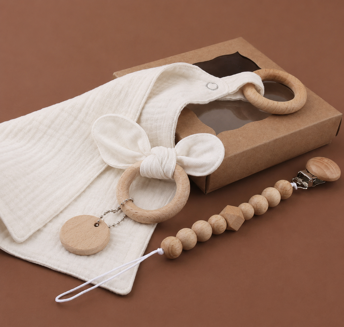 Set de Regalo "Bienvenida al Baño" con Sonajero