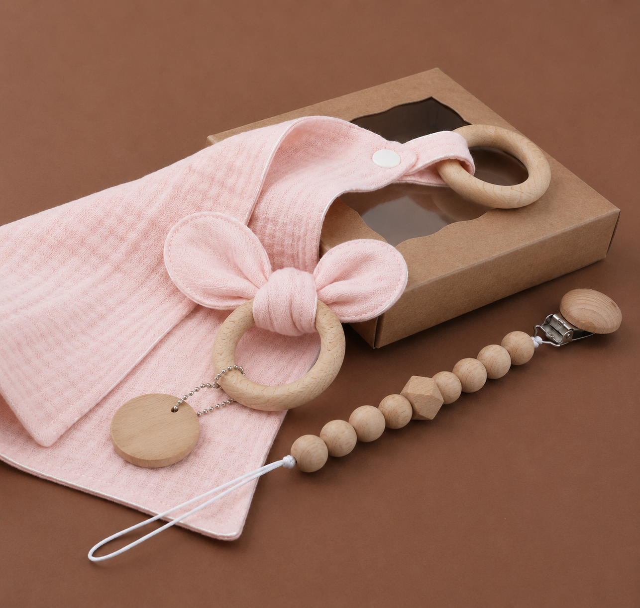 Set de Regalo "Bienvenida al Baño" con Sonajero