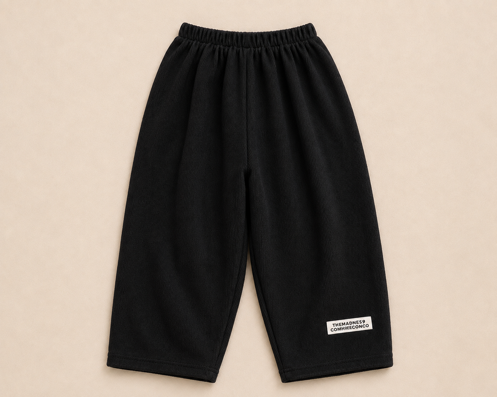 Pantalón Largo Lisos de Corte Recto