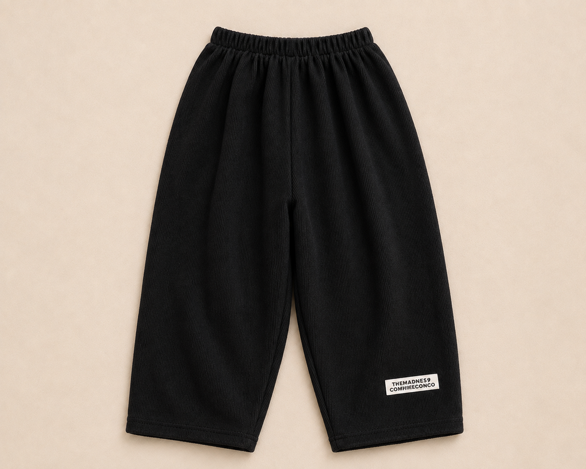 Pantalón Largo Lisos de Corte Recto
