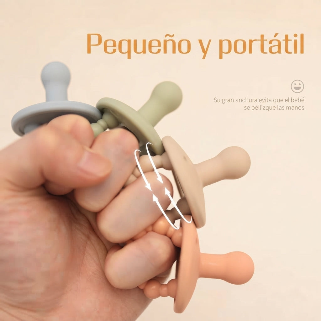 Chupete Anatómico de Silicona Grado Médico