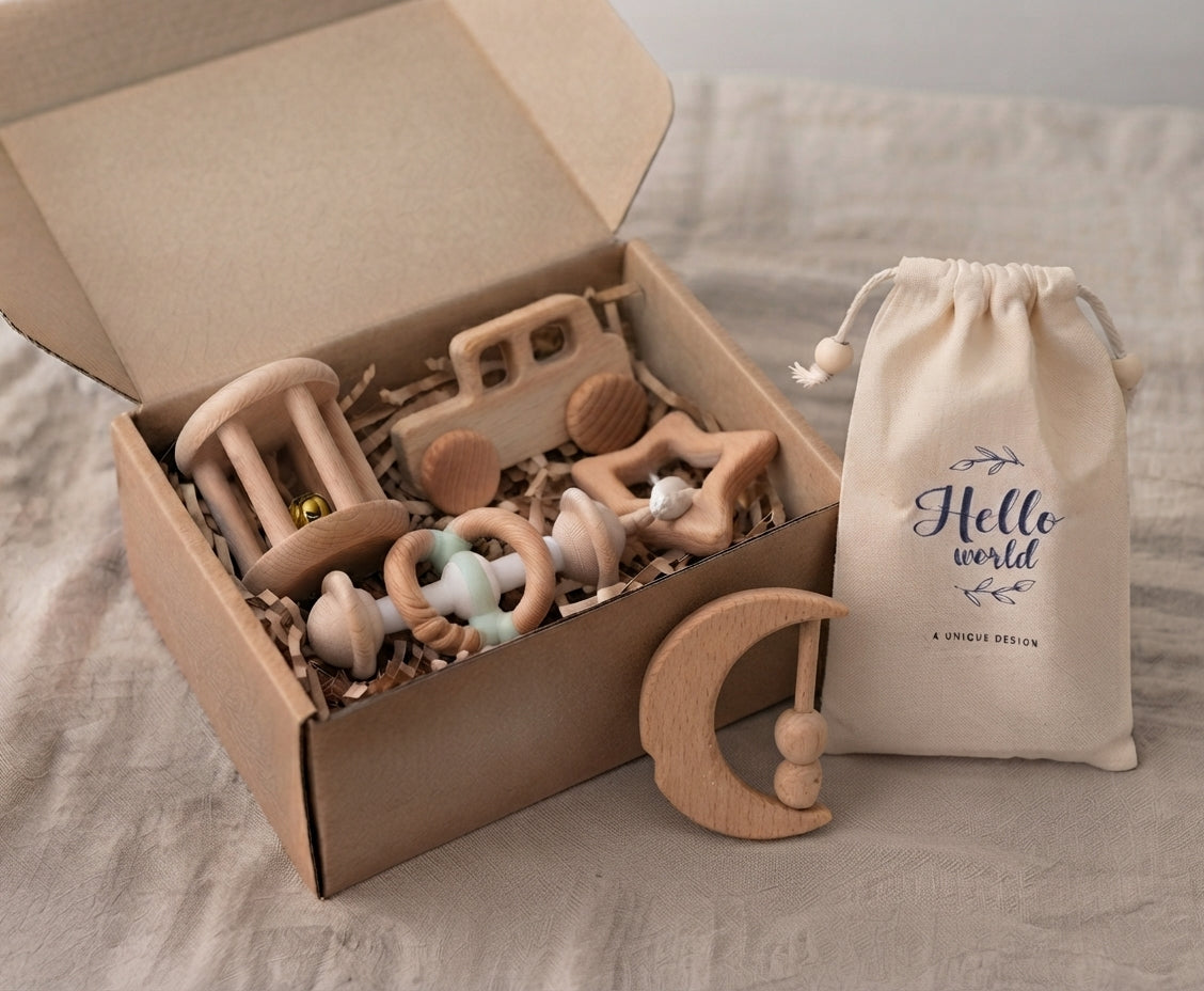 Set de Regalo Didáctico de Sonajeros