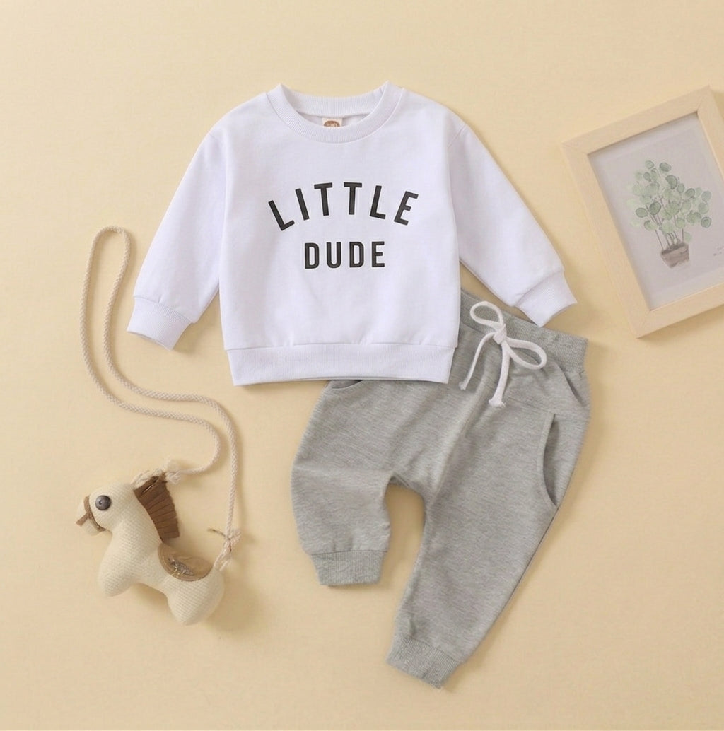 Conjunto de Algodón Little Dude - Estilo y Confort