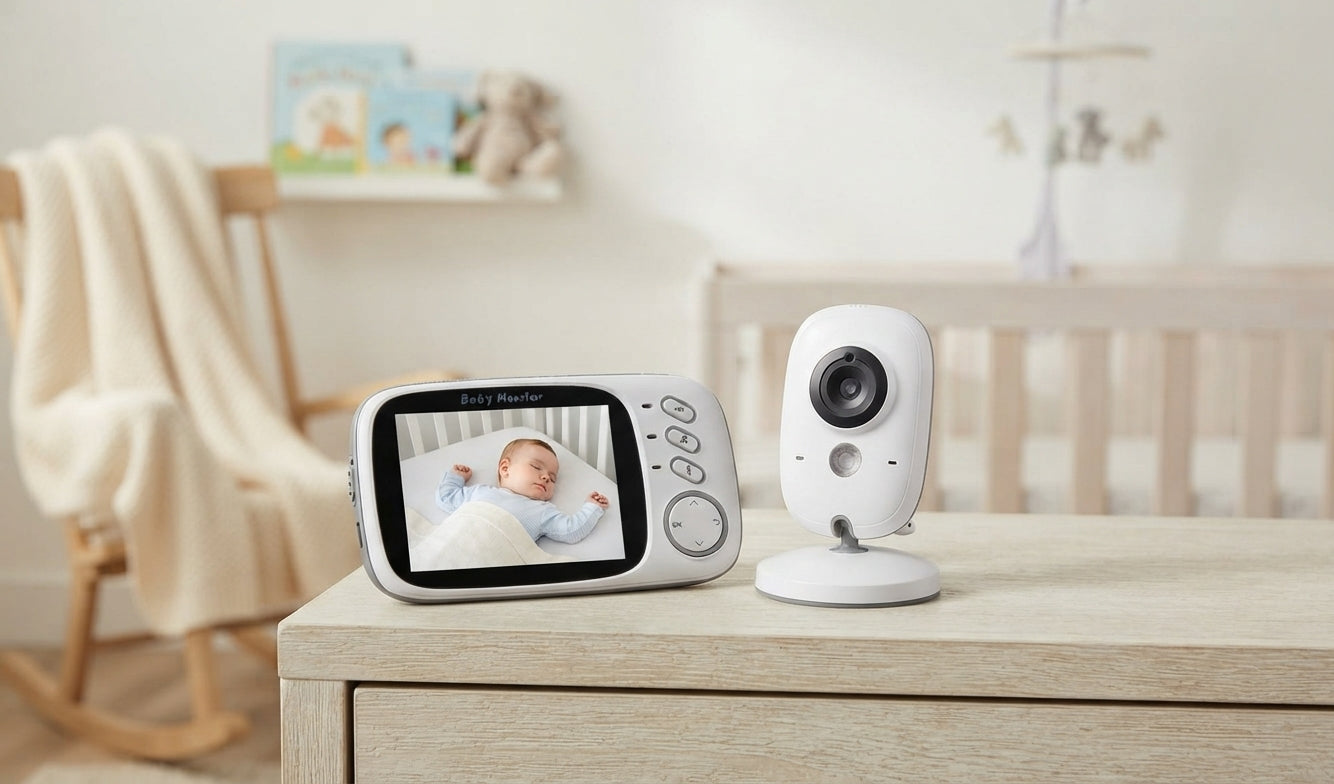 Monitor Digital Inalámbrico de Video para Bebés (3.2 pulgadas)
