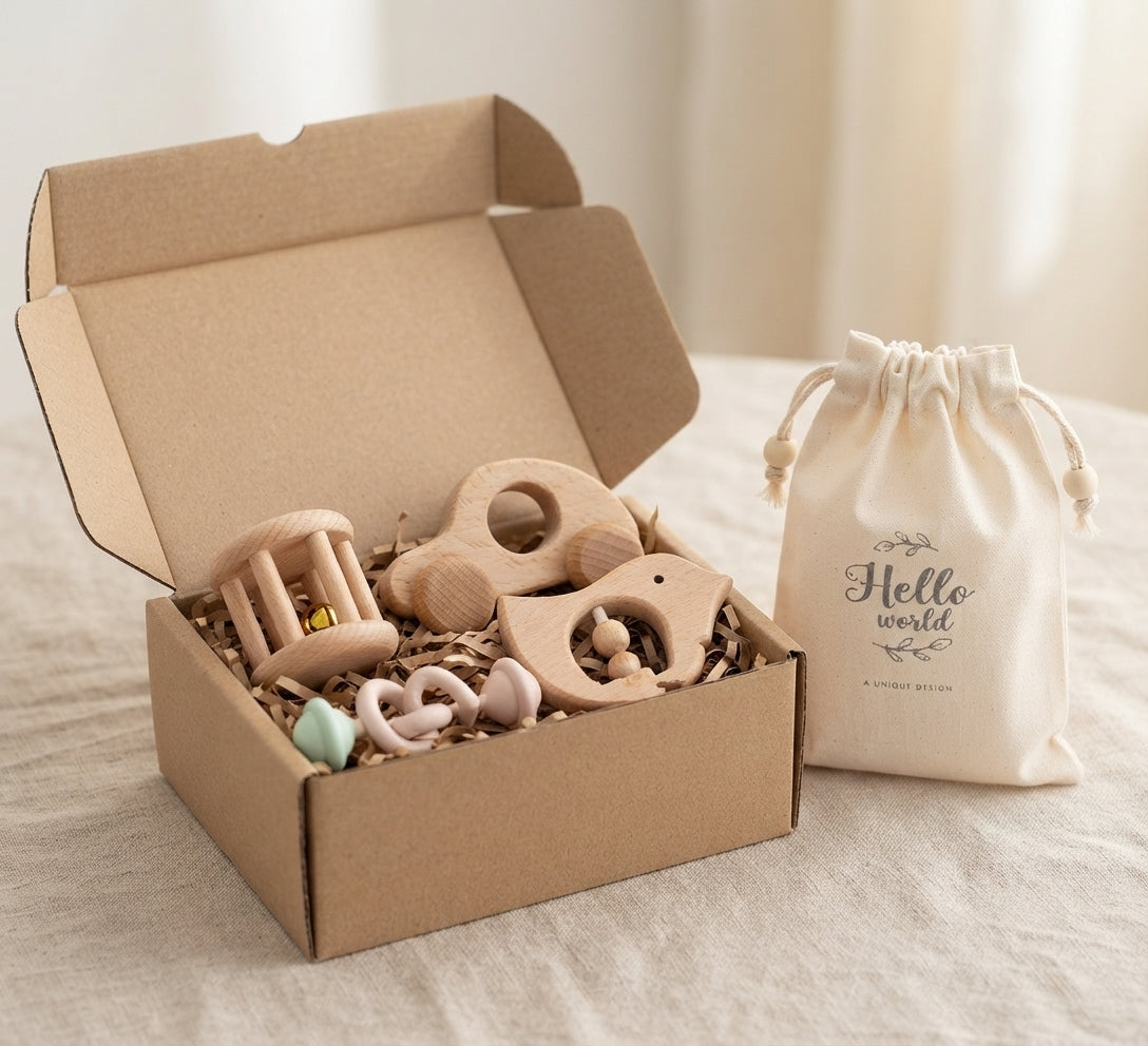 Set de Regalo Didáctico de Sonajeros